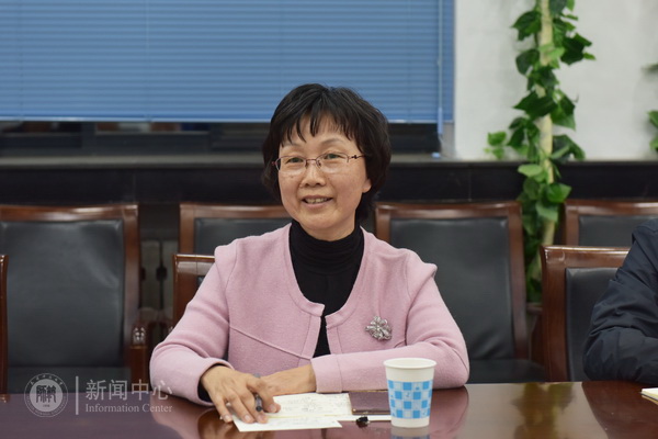 党委副书记宁月茹讲话